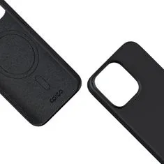 EPICO silikonový kryt pro iPhone 14 Pro Max s podporou uchycení MagSafe – černý, 69510101300001 - zánovní