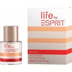 Esprit Life By Esprit - toaletní voda s rozprašovačem 20 ml