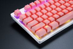 Razer PBT Keycap + Coiled Cable Upgrade Set, Quartz Pink