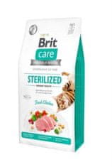 Brit Cat Grain Free Sterilized Urinary 2 kg granule pro dospělé sterilizované kočky