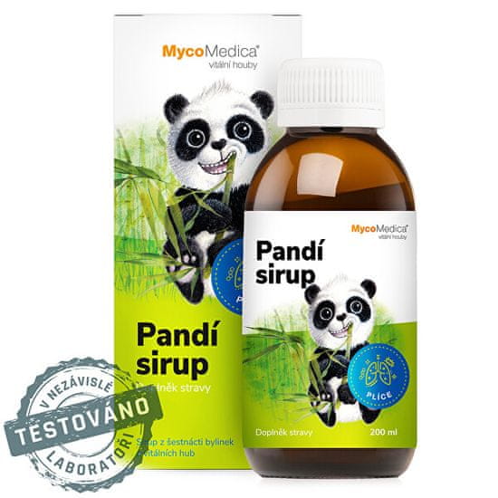 MycoMedica Pandí sirup 200 ml + tetovačky ZDARMA