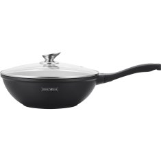 Northix Pánev Wok, mramorový povlak - Ø 28 cm 