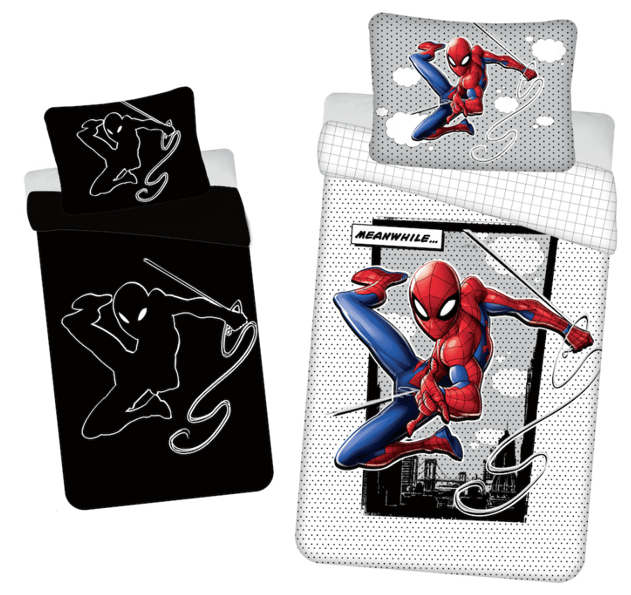 Jerry Fabrics Povlečení Spider-man "02" se svítícím efektem