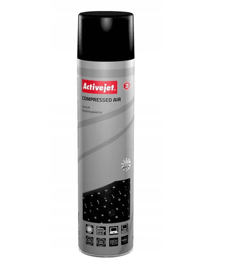 ActiveJet Stlačený vzduch 600 ml