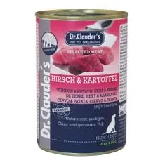 Dr.Clauder's Konzerva pro psy Hirsch & Kartoffel (jelen s bramborem) 400g 