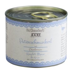 Dr.Clauder's Konzerva pro kočky BARF Komplettmenue Putenschmankerl (krůtí maso) 200g