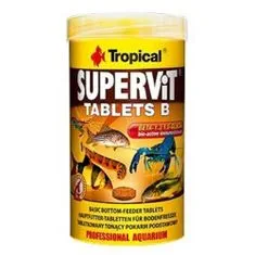 TROPICAL Krmivo pro akvarijní ryby Supervit Tablets B 250ml /150g