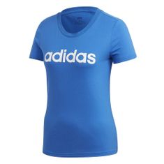 Adidas Tričko modré S Essentials Slim Tee
