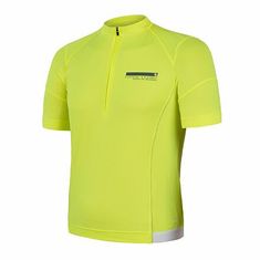 Sensor COOLMAX ENTRY pánský dres kr.rukáv neon yellow velikost S