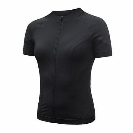 Sensor COOLMAX RACE dámský dres celozip kr.rukáv true black Velikost: