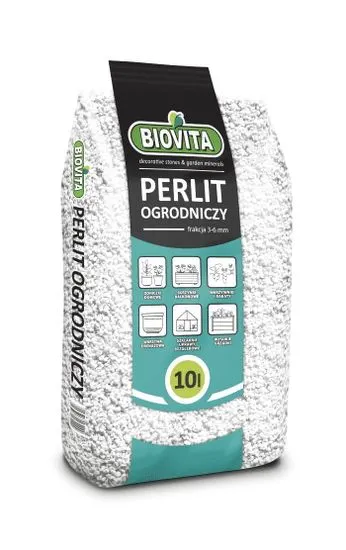 BioVita Zahradnický perlit 10L kypří půdu pro výsev