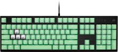 Corsair vyměnitelné klávesy PBT Double-shot Pro, 104 kláves, Mint Green, US