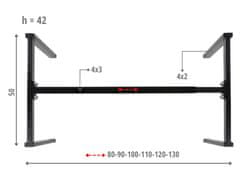 STEMA NY-L04 černá, h=42