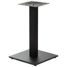STEMA Kovová stolová podnož pro domácí, restaurační a hotelové použití SH-2011-1/60/B, černá, výška 72 cm, spodní prvek 40x40 cm - rám stolu
