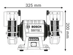 BOSCH Professional stolní bruska dvoukotoučová GBG 35-15