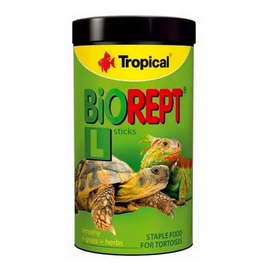 TROPICAL Krmivo pro suchozemské želvy Biorept L 250ml /70g granule