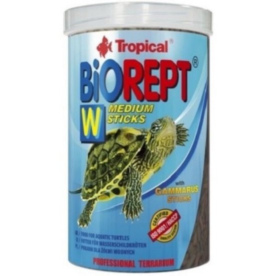 TROPICAL Krmivo pro vodní želvy Biorept W medium 250ml /75g granule