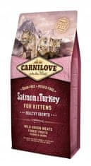 Carnilove For Kittens Salmon & Turkey 6 kg granule pro koťata