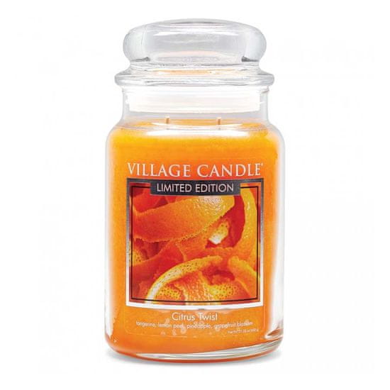 Village Candle vonná svíčka Citrus Twist (Citrusové osvěžení) 737g