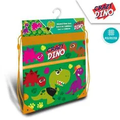 KIDS LICENSING Sáček na přezůvky 40/30cm CRAZY DINO, KL10995