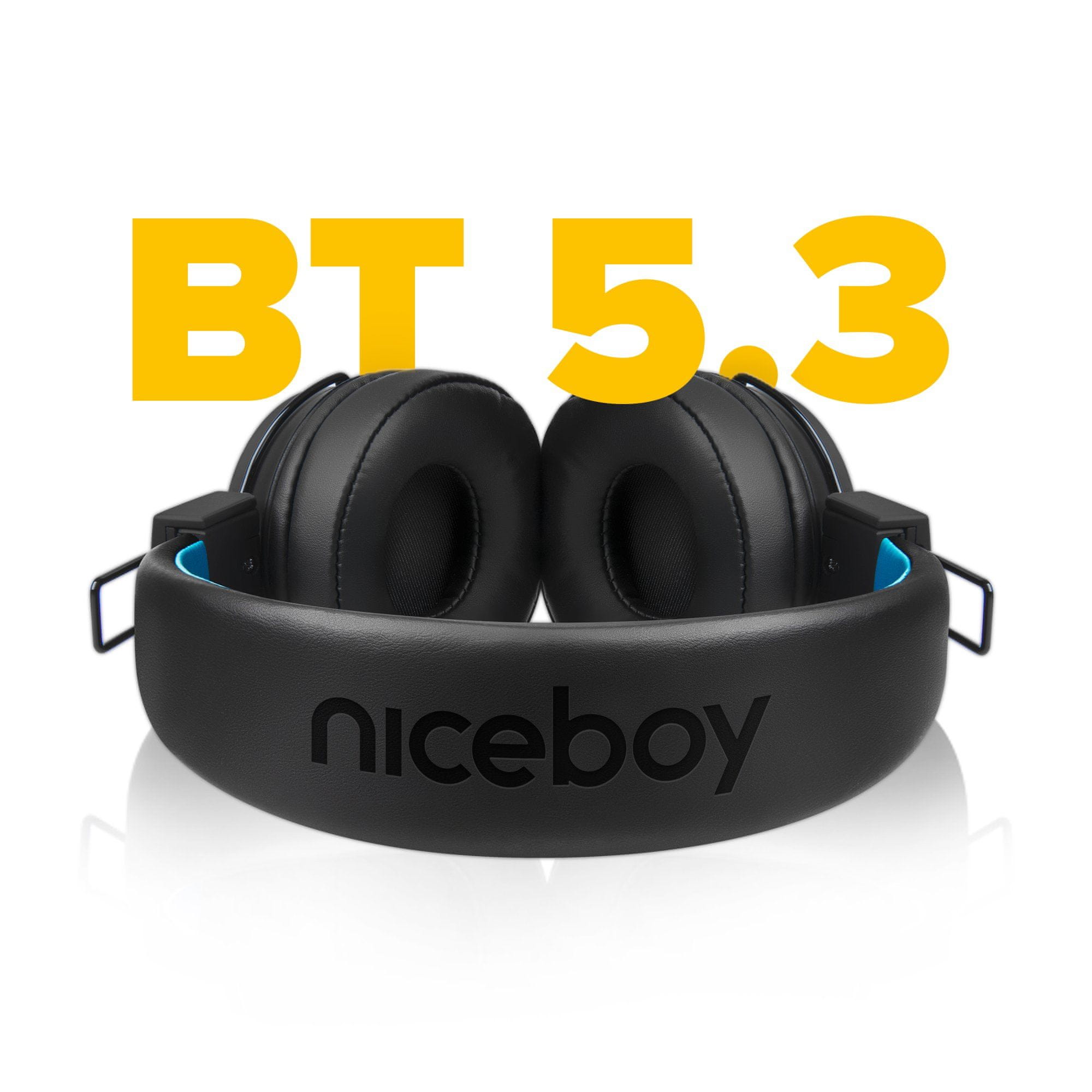  Bluetooth slúchadlá niceboy hive joy 3 handsfree mikrofón aplikácia ion ekvalizér skvelý zvuk dlhá výdrž na nabitie hlasové ovládanie ľahká konštrukcia 