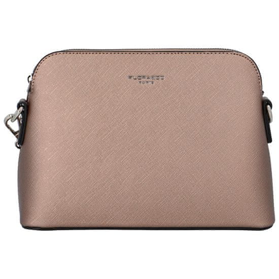 FLORA & CO Dámská crossbody kabelka 3772 marron metal