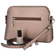 FLORA & CO Dámská crossbody kabelka 3772 marron metal