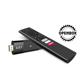 OpenBox AND-KD1 Mecool 4K, 2GB/16GB, Android TV 10, Netflix multimediální Stick