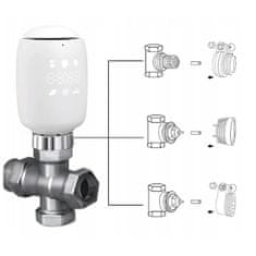 EnergoDom Termostatická hlavice ZigBee - TUYA, ZTRVZXTV05