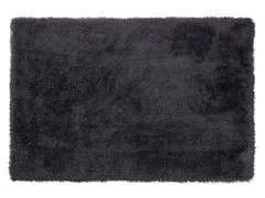 Beliani Koberec Shaggy 140 x 200 cm černý CIDE