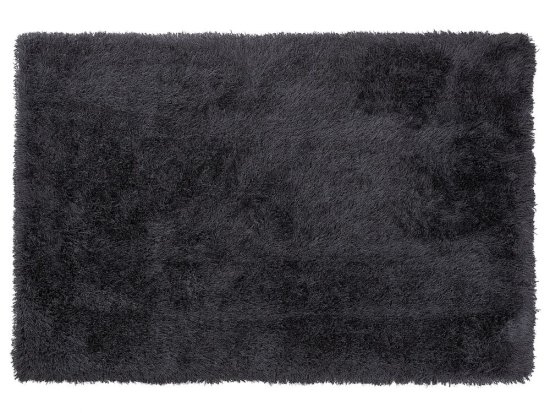 Beliani Koberec Shaggy 160 x 230 cm černý CIDE