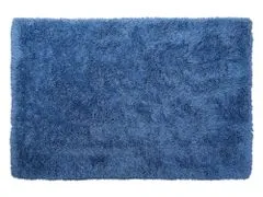 Beliani Koberec Shaggy 140 x 200 cm modrý CIDE