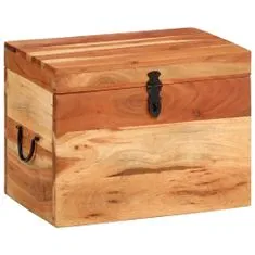 Petromila Úložný box 39 x 28 x 31 cm masivní akáciové dřevo