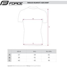 Force Triko Summer - unisex, krátký, bílá - Velikost XL-2XL