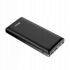 BASEUS Powerbanka Mini JA 30000mAh 2xUSB 3A, PPJAN-C01 černá