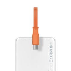 BASEUS Powerbanka 20000mAh USB-C 22,5W + kabel, PPLK000102 bílá