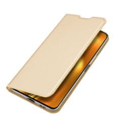 Dux Ducis Skin knížkové pouzdro na Xiaomi POCO F4 5G Gold