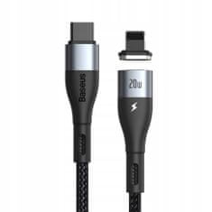 Magnetický kabel Baseus pro iPhone 12 PD USB-C 1m