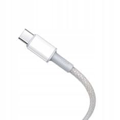 BASEUS USB-C QC kabel PD 4.0 5A 100W 2m, CATGD-A02 bílá