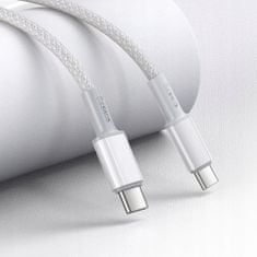 BASEUS USB-C QC kabel PD 4.0 5A 100W 2m, CATGD-A02 bílá