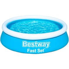 shumee Bestway Fast Set Nafukovací bazén kruhový 183 x 51 cm modrý