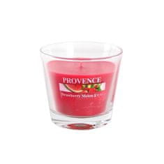 PROVENCE SVÍČKA VE SKLE 140G, JAHODA+MELOUN