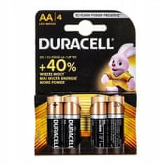 Alkalické baterie DURACELL LR6 AA heavy-duty 4ks, MN1500