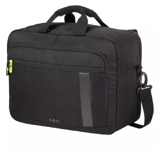 American Tourister Batoh a taška v jednom Work-E 3-Way Boarding Bag Black