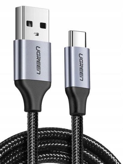 Ugreen usb-c type-c qc 3.0 3a kabel - krátký 25cm