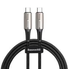 BASEUS Kabel USB-C PD 2.0 - QC 4.0 - 3A 60W 1m, CATSD-J01 černá