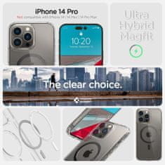 Spigen Ultra Hybrid MagSafe pouzdro na iPhone 14 Pro 6.1" Carbon fiber