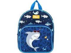 Vadobag Modrý dětský batoh Žralok