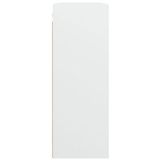 Vidaxl Závěsná nástěnná skříňka bílá 69,5 x 32,5 x 90 cm