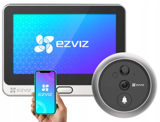 EZVIZ DP2C ELEKTRONICKÝ HLEDÁČEK Kamera WiFi PIR